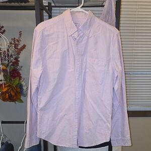 Pink Casual Dress Shirt